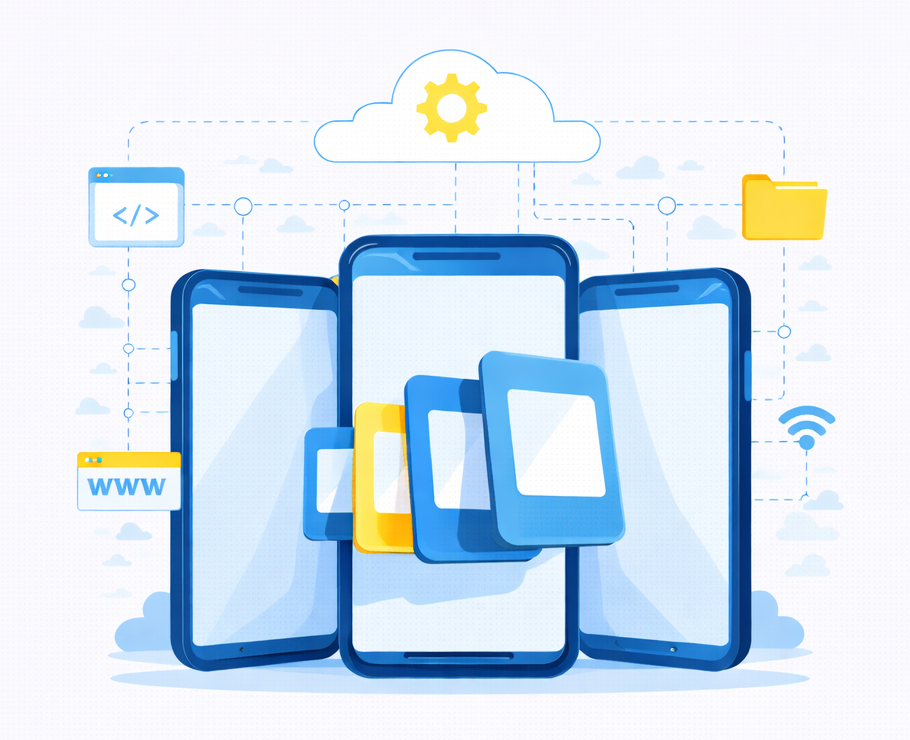 static website banner