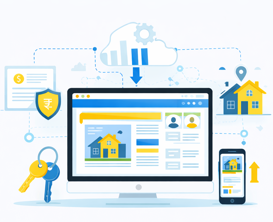 6. Property Management Web Portal (1) static website banner